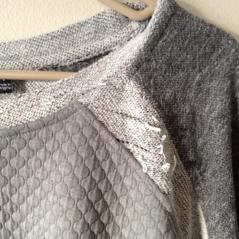 Multi-textured Sweater - Picture 2 of 3